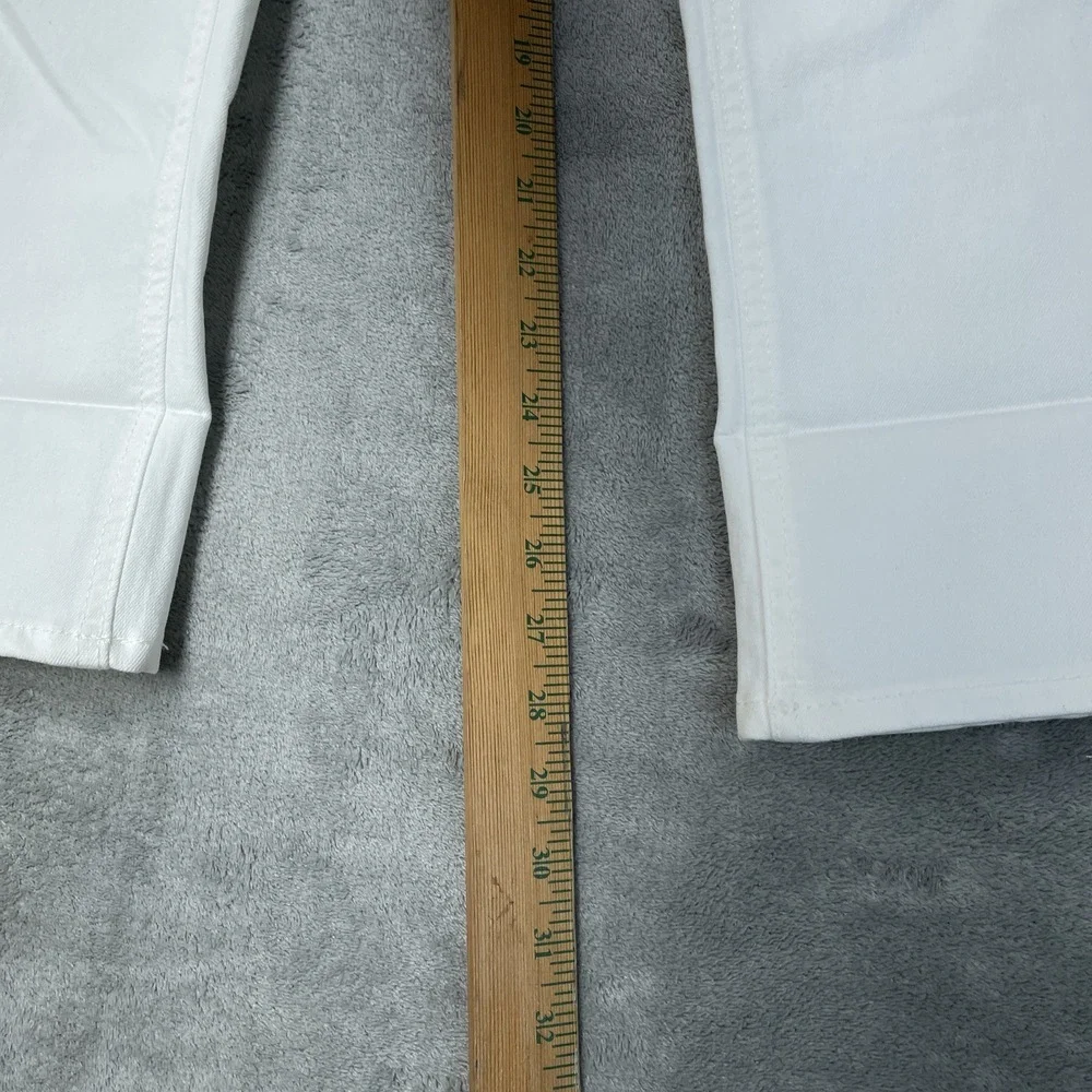 Frye Women's Size 4/27 High-Rise Ivory Cotton Blend Jeans H0091 - Picture 4 of 10